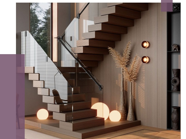 Изготовление и монтаж лестниц в Коломне от 86182 руб. | ПРОЛЁТ-Клм