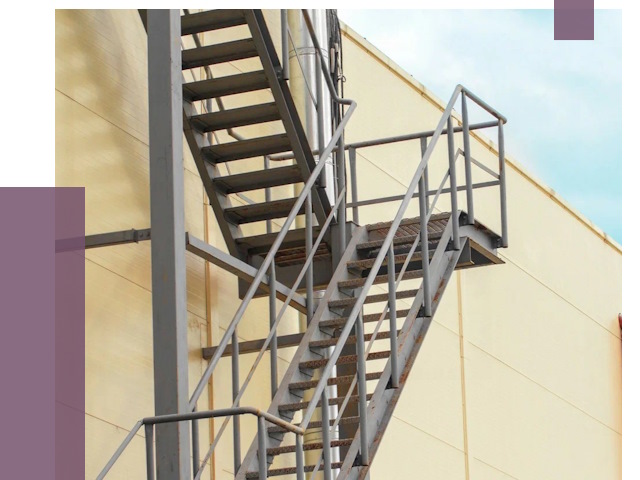 Пожарные лестницы в Коломне от 12167 руб. — монтаж и продажа | ПРОЛЁТ-Клм