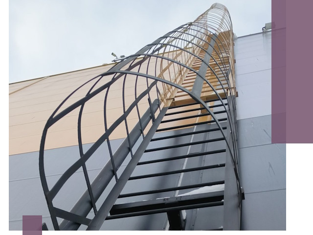 Изготовление и монтаж пожарных лестниц в Коломне профессионально