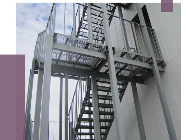 Монтаж пожарных лестниц в Коломне от 7706 руб.