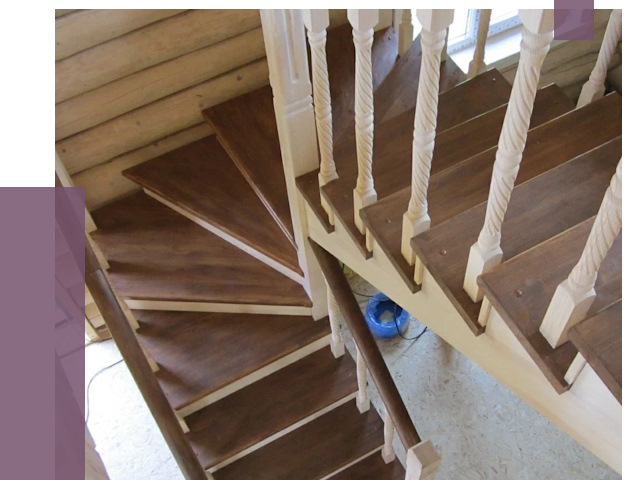 Реставрация деревянных лестниц в Коломне от 4258 руб.