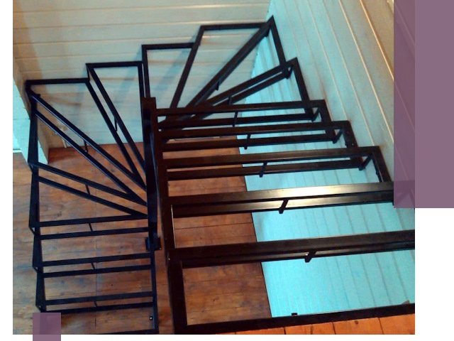 Изготовление металлических лестниц любой сложности в Коломне
