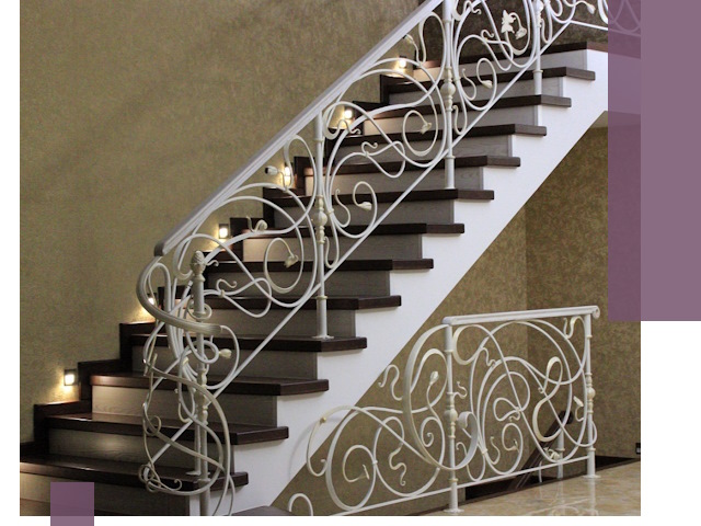 Кованые лестницы под ключ в Коломне — изготовление и монтаж