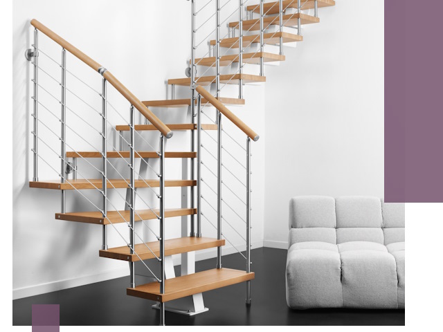 Модульные лестницы под ключ в Коломне — монтаж и изготовление