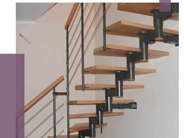 Изготовление модульных лестниц в Коломне от 11406 руб. 