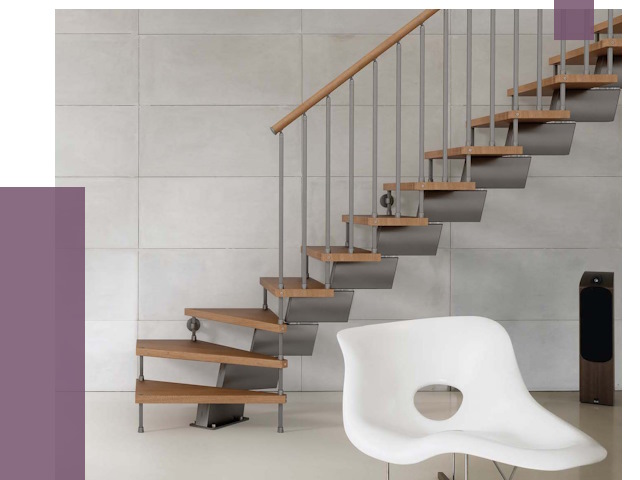 Монтаж модульных лестниц в Коломне от 6286 руб. 