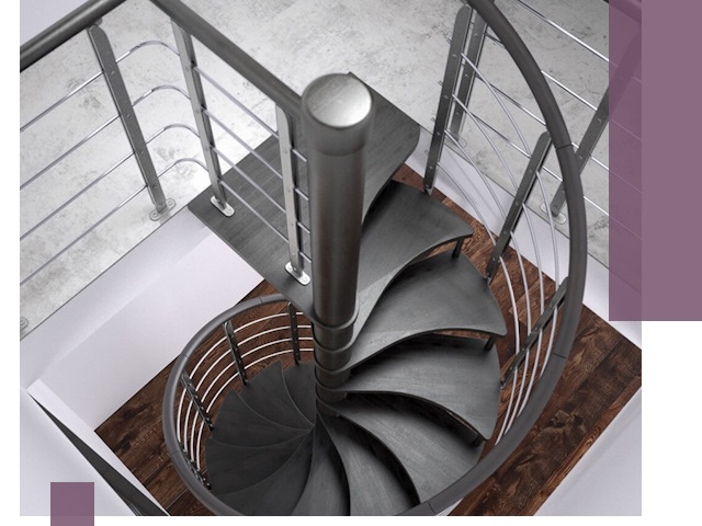 Демонтаж винтовых лестниц в Коломне — быстро и безопасно