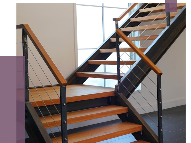 Изготовление лестниц на металлокаркасе в Коломне от 18757 руб. | ПРОЛЁТ-Клм