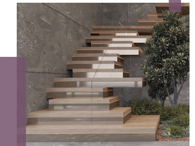 Современные лестницы в Коломне от 13688 руб. | ПРОЛЁТ-Клм