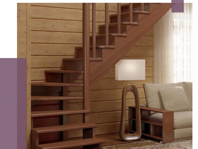 Лестницы эконом класса в Коломне от 18098 руб. бюджетные решения