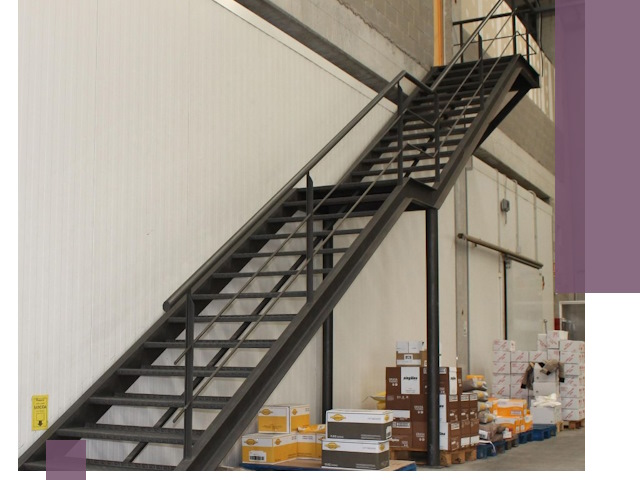 Лестницы для производства в Коломне — изготовление и монтаж