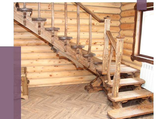 Лестницы в баню в Коломне от 18960 руб. — изготовление | ПРОЛЁТ-Клм