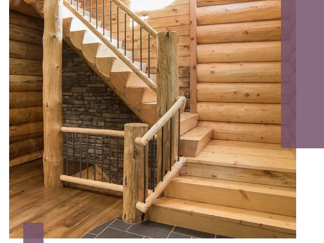 Лестницы в баню под заказ и профессиональный монтаж в Коломне