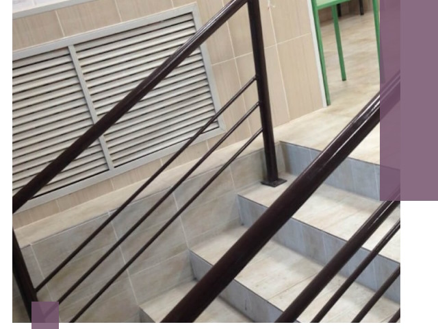 Изготовление перил из металла под ключ в Коломне