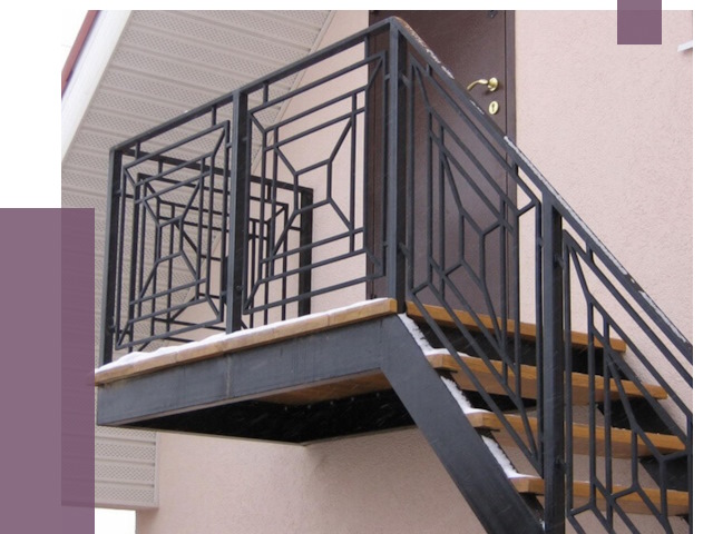 Металлические перила в Коломне от 4258 руб.  | ПРОЛЁТ-Клм