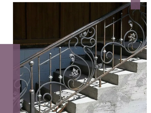 Кованые перила в Коломне от 8618 руб. под ключ — качество от ПРОЛЁТ-Клм