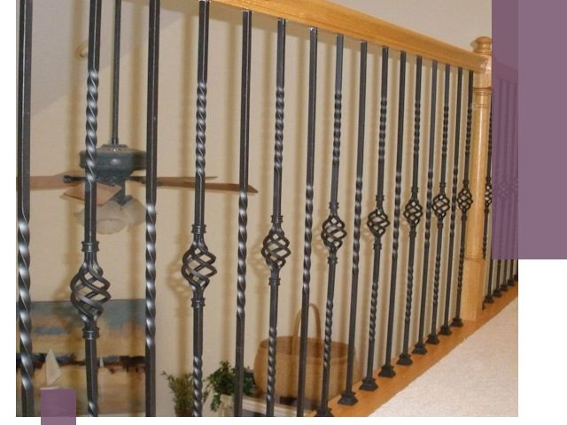 Изготовление и монтаж кованных перил в Коломне под ключ
