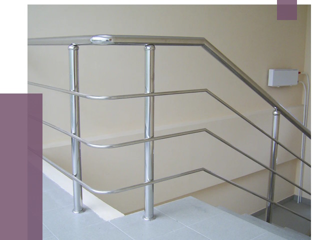 Алюминиевые перила в Коломне от 6286 руб. под ключ | ПРОЛЁТ-Клм