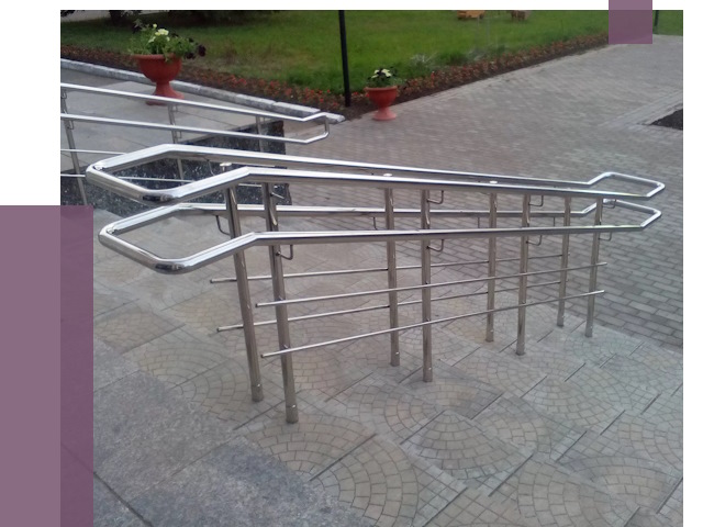 Перила для инвалидов в Коломне от 7523 руб. под ключ | ПРОЛЁТ-Клм