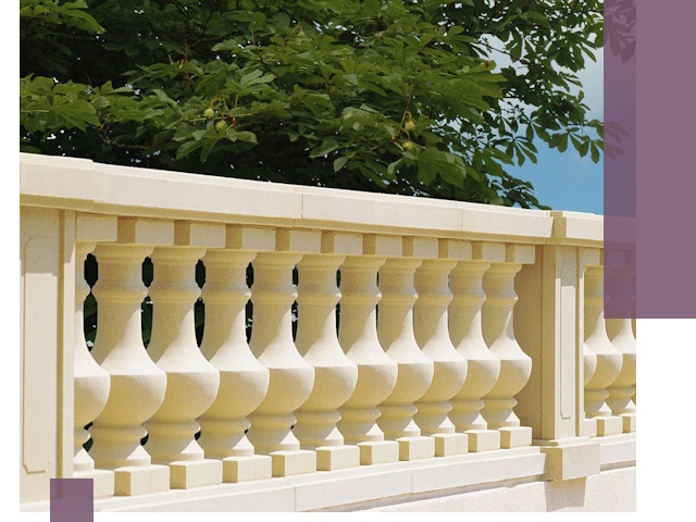 Установка балюстрады в Коломне: изготовление и монтаж под ключ