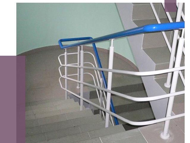 Перила в подъезде в Коломне — установка и замена от 7351 руб. | ПРОЛЁТ-Клм