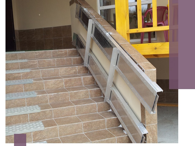 Откидные пандусы под ключ в Коломне — монтаж и демонтаж