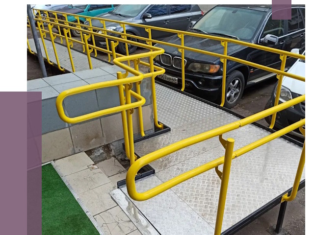 Стационарные пандусы в Коломне от 12167 руб. | ПРОЛЁТ-Клм