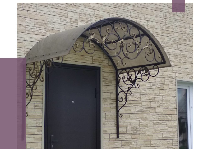 Ремонт козырьков в Коломне от 7351 руб. | ПРОЛЁТ-Клм