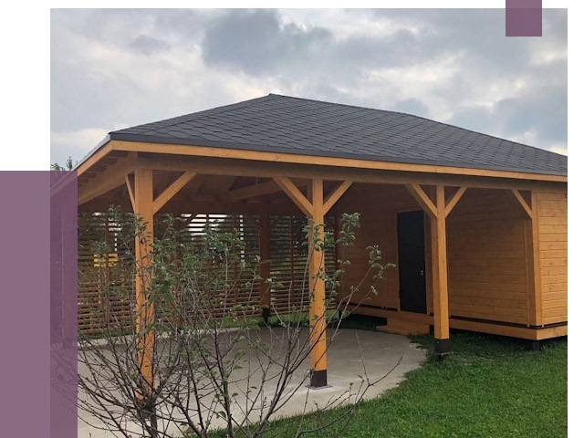 Навесы под ключ в Коломне от 47907 руб.  | ПРОЛЁТ-Клм