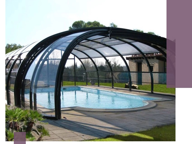 Навесы для бассейна в Коломне: изготовление и монтаж под ключ