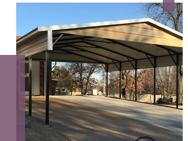 Двускатные навесы в Коломне от 7959 руб.  | ПРОЛЁТ-Клм