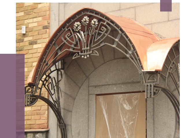 Арочные козырьки в Коломне от 14448 руб. 