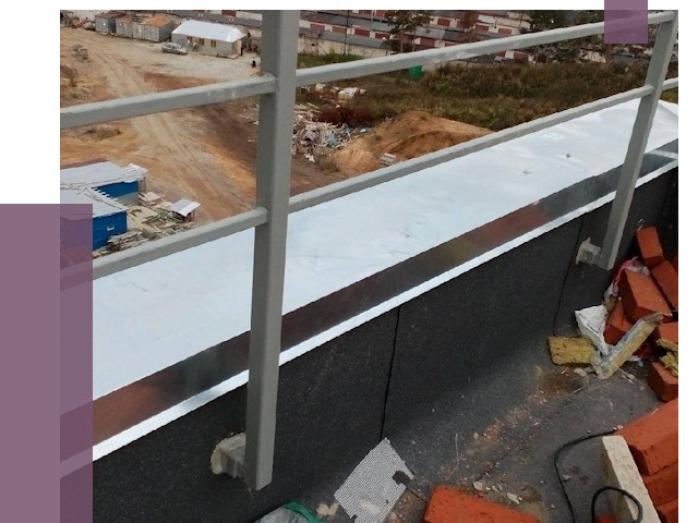 Монтаж парапетов в Коломне от 4258 руб.  | ПРОЛЁТ-Клм