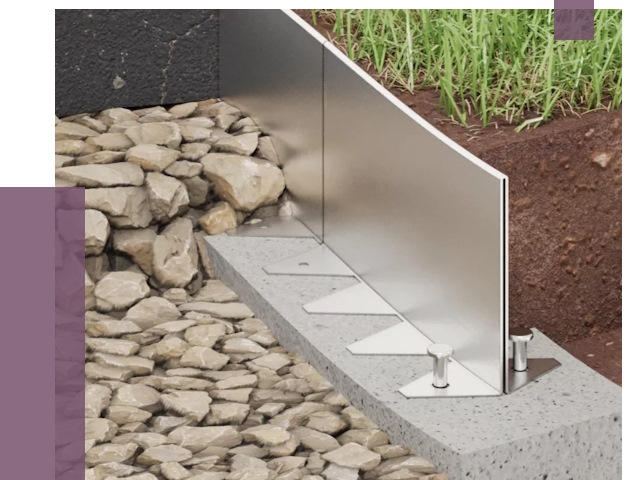 Изготовление металлических бордюров в Коломне от 7604 руб. | ПРОЛЁТ-Клм