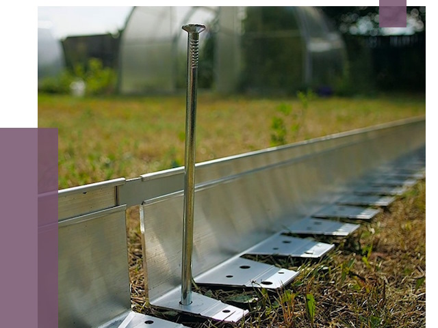 Металлические бордюры для газона в Коломне от 4258 руб. | ПРОЛЁТ-Клм