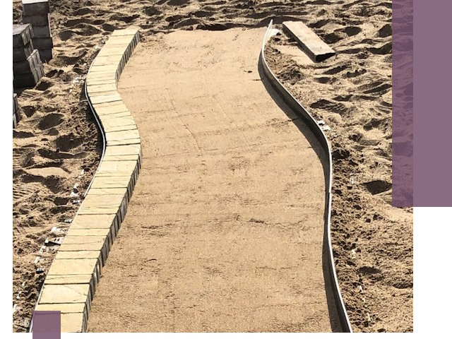 Металлические бордюры для тротуаров в Коломне — прочные и долговечные