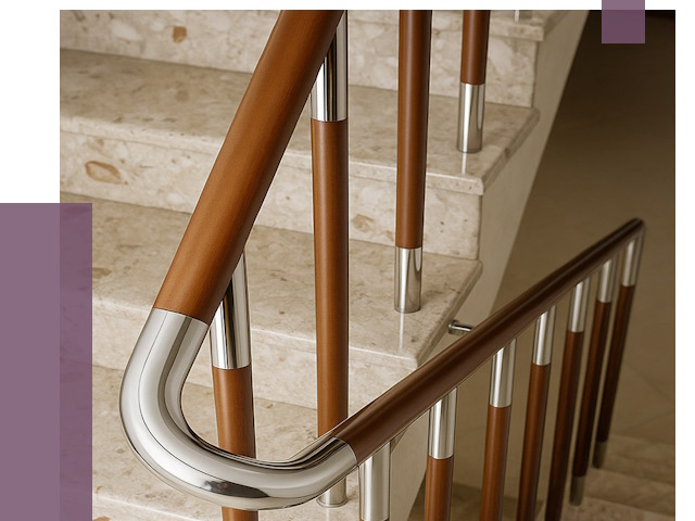 Монтаж поручней в Коломне от 9632 руб. монтаж под ключ | ПРОЛЁТ-Клм