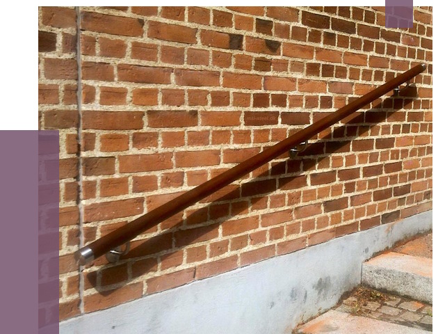 Изготовление пристенных поручней в Коломне от 4410 руб. — ПРОЛЁТ-Клм