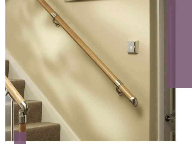 Монтаж пристенных поручней профессионально в Коломне