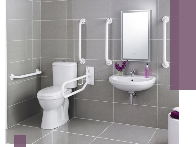 Поручни для санузлов в Коломне: установка, ремонт и монтаж