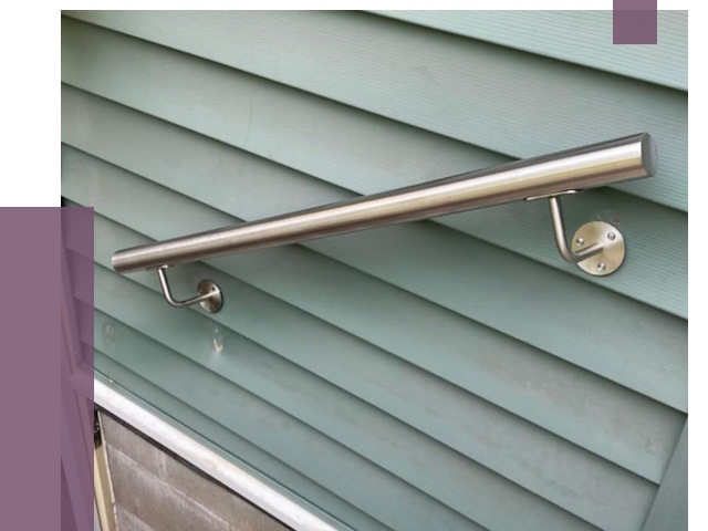 Поручни из нержавеющей стали в Коломне от 7604 руб.  | ПРОЛЁТ-Клм