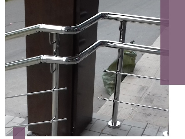 Монтаж поручней из нержавеющей стали в Коломне качественно и быстро